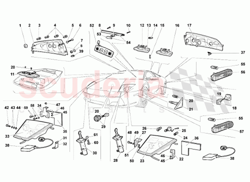 Part Diagram for Lamborghini 410945096A
