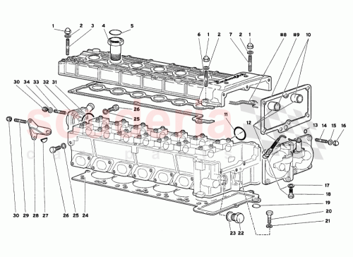 Part Diagram for Lamborghini 008601203