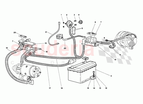 Part Diagram for Lamborghini 0061008787