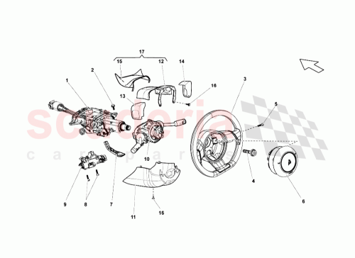 Part Diagram for Lamborghini 400419091BD