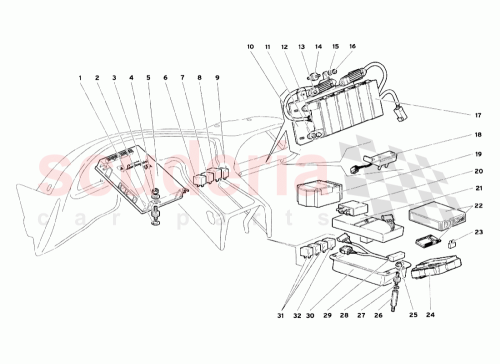Part Diagram for Lamborghini 0020002642