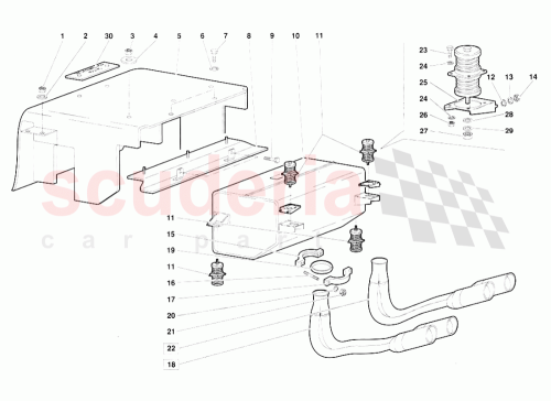 Part Diagram for Lamborghini 004432213