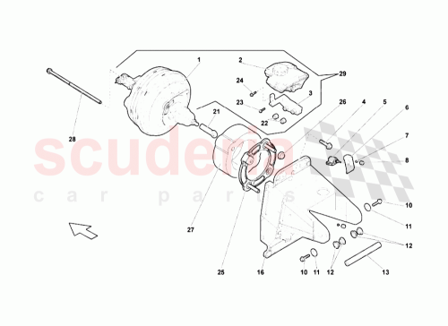 Part Diagram for Lamborghini 402721339