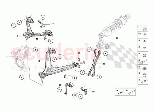 Part Diagram for Lamborghini 470407505E