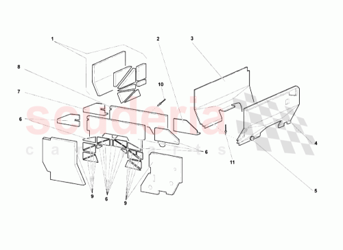 Part Diagram for Lamborghini 310147022