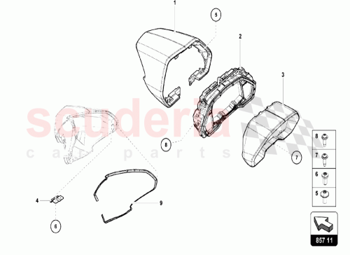 Part Diagram for Lamborghini 471858277B