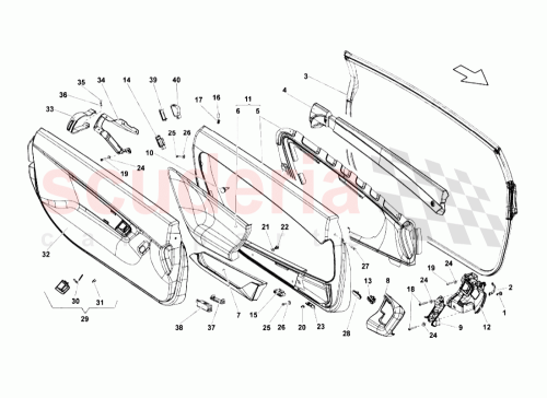 Part Diagram for Lamborghini 400962107B