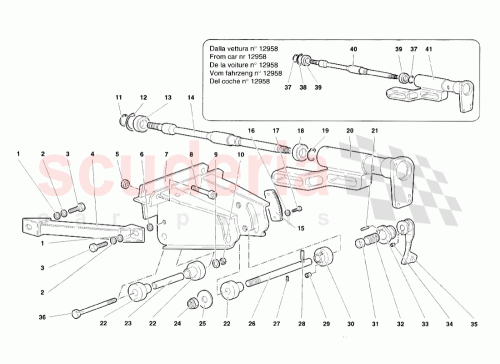 Part Diagram for Lamborghini 004337937