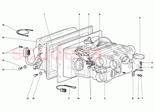 Part Diagram for Lamborghini 008600663