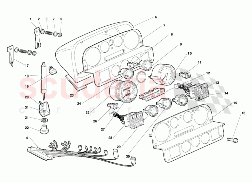 Part Diagram for Lamborghini 009414418