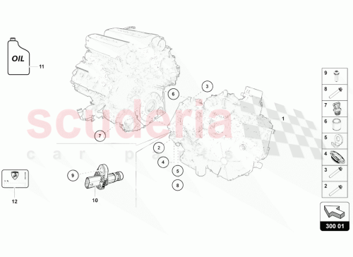 Part Diagram for Lamborghini 079907601B