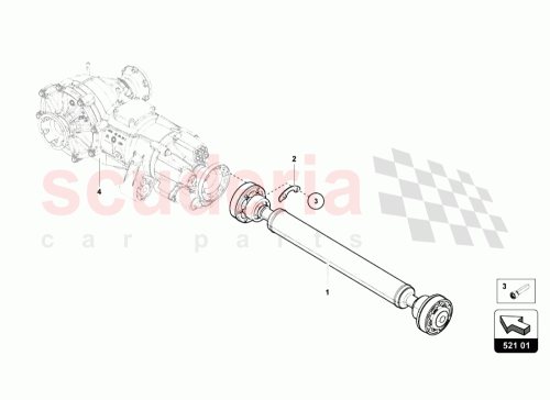 Part Diagram for Lamborghini 7L0521347A