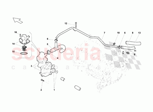 Part Diagram for Lamborghini 07L198113