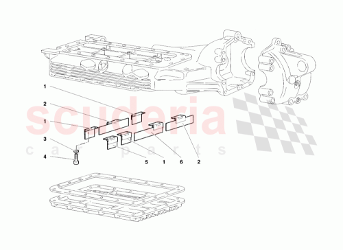 Part Diagram for Lamborghini 001833360