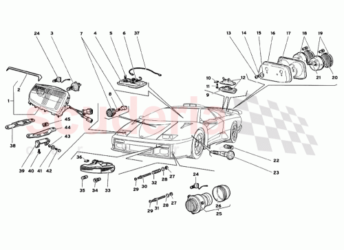 Part Diagram for Lamborghini 0061002135