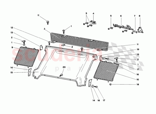 Part Diagram for Lamborghini 0066002463