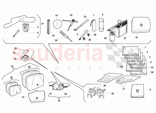 Part Diagram for Lamborghini 401863691A