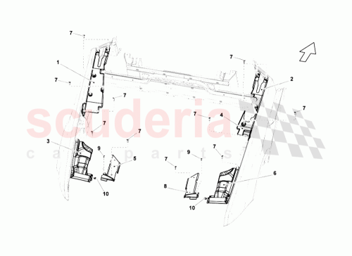 Part Diagram for Lamborghini 07L103723T