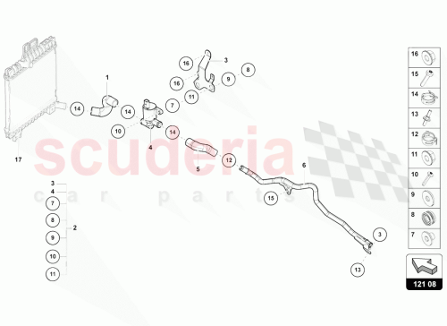 Part Diagram for Lamborghini N91125101