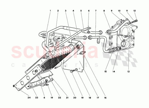 Part Diagram for Lamborghini 004138029