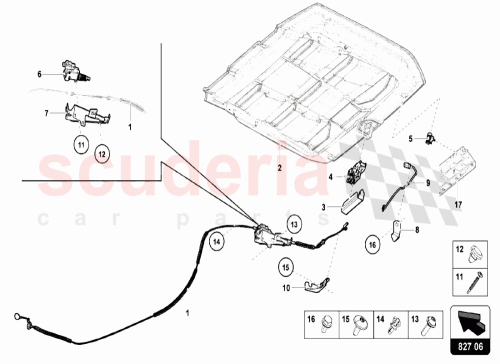 Part Diagram for Lamborghini 420810773