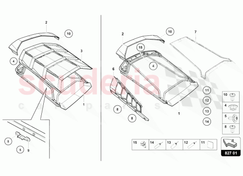 Part Diagram for Lamborghini 4T8853236