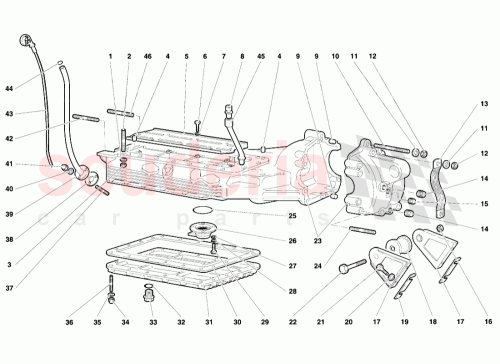 Part Diagram for Lamborghini 008300615