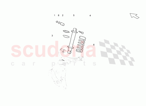 Part Diagram for Lamborghini 400411105B