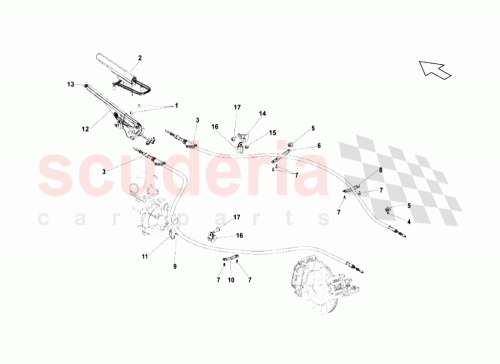 Part Diagram for Lamborghini 400609652