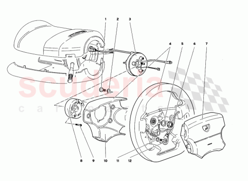 Part Diagram for Lamborghini 004337936