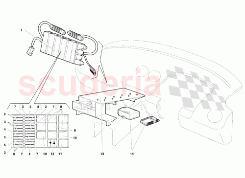Part Diagram for Lamborghini 006137484