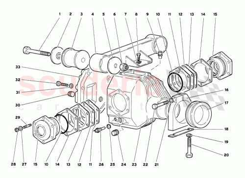 Part Diagram for Lamborghini 008201407