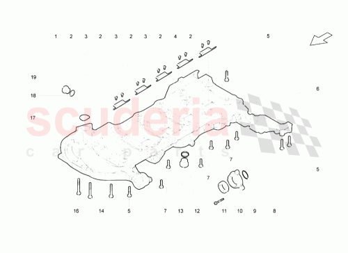 Part Diagram for Lamborghini N160293