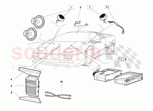 Part Diagram for Lamborghini 009409213