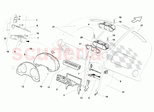 Part Diagram for Lamborghini 400857251K