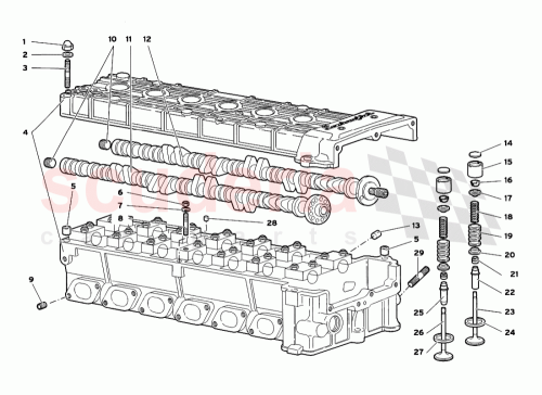 Part Diagram for Lamborghini 460132008