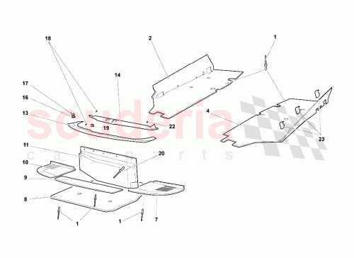 Part Diagram for Lamborghini 410825201
