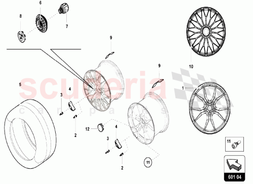 Part Diagram for Lamborghini 470615259A