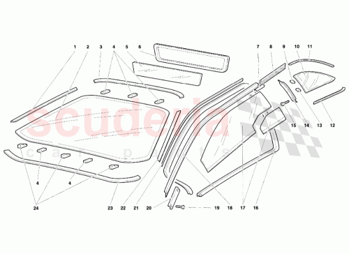 Part Diagram for Lamborghini 009421719