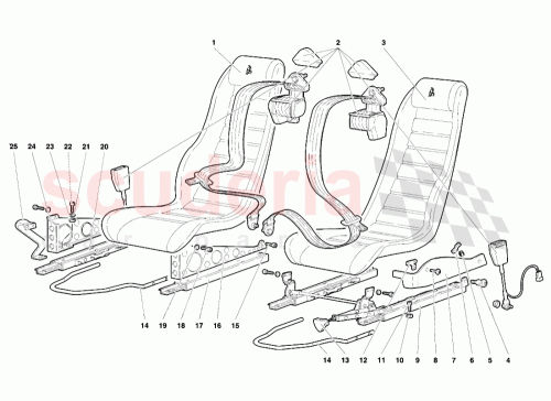 Part Diagram for Lamborghini 009435248