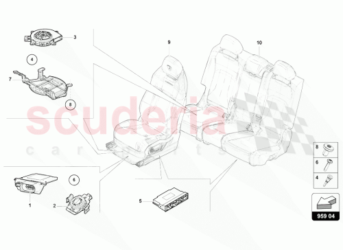 Part Diagram for Lamborghini WHT002796B