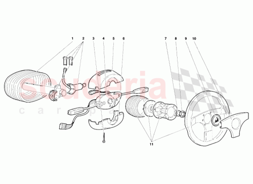 Part Diagram for Lamborghini 004335058