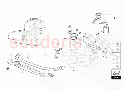 Part Diagram for Lamborghini 470201022M