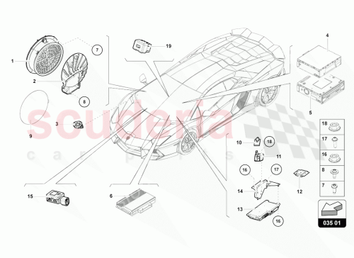 Part Diagram for Lamborghini 470035909