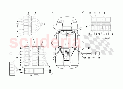Part Diagram for Lamborghini N1713113
