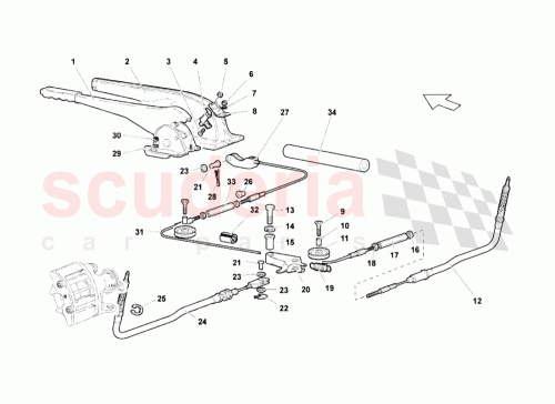 Part Diagram for Lamborghini 414609722A