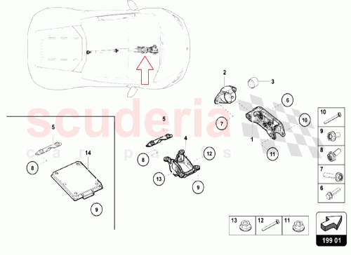 Part Diagram for Lamborghini N10748601