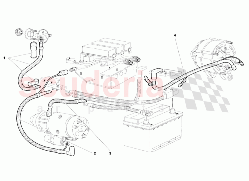 Part Diagram for Lamborghini 006135924