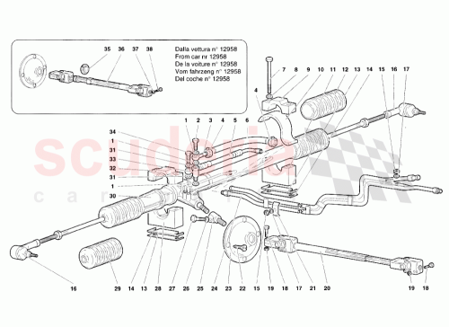 Part Diagram for Lamborghini 008101039