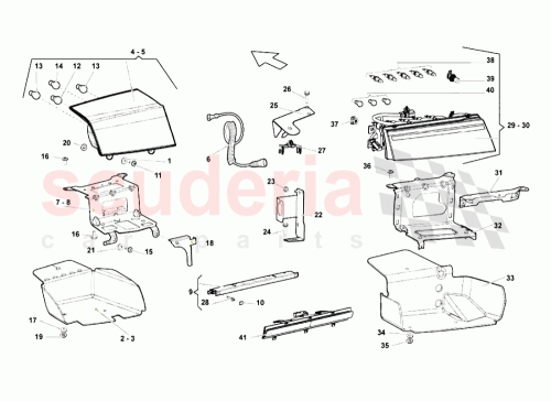 Part Diagram for Lamborghini 407971170G